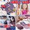 Pre-cut Fabric Patriotic Cotton Squares – 100 pcs 10 x 10 Inch Red White Blue Quilting Patchwork Fabric Bundle for 4th of July & Memorial Day DIY Crafts